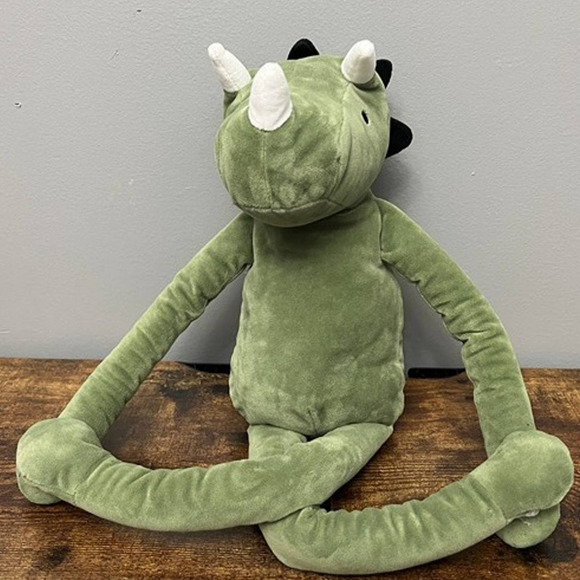 Target Pillowfort Green Dino with Long Arm & Legs‎ Plush - Picture 1 of 6